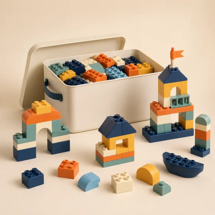 BuildBright 120-Piece Block Set