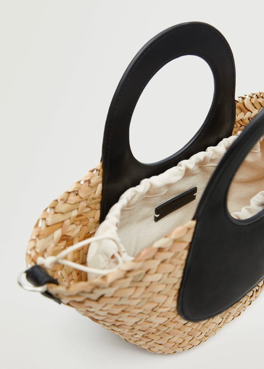 Double strap mini basket bag - Image 2