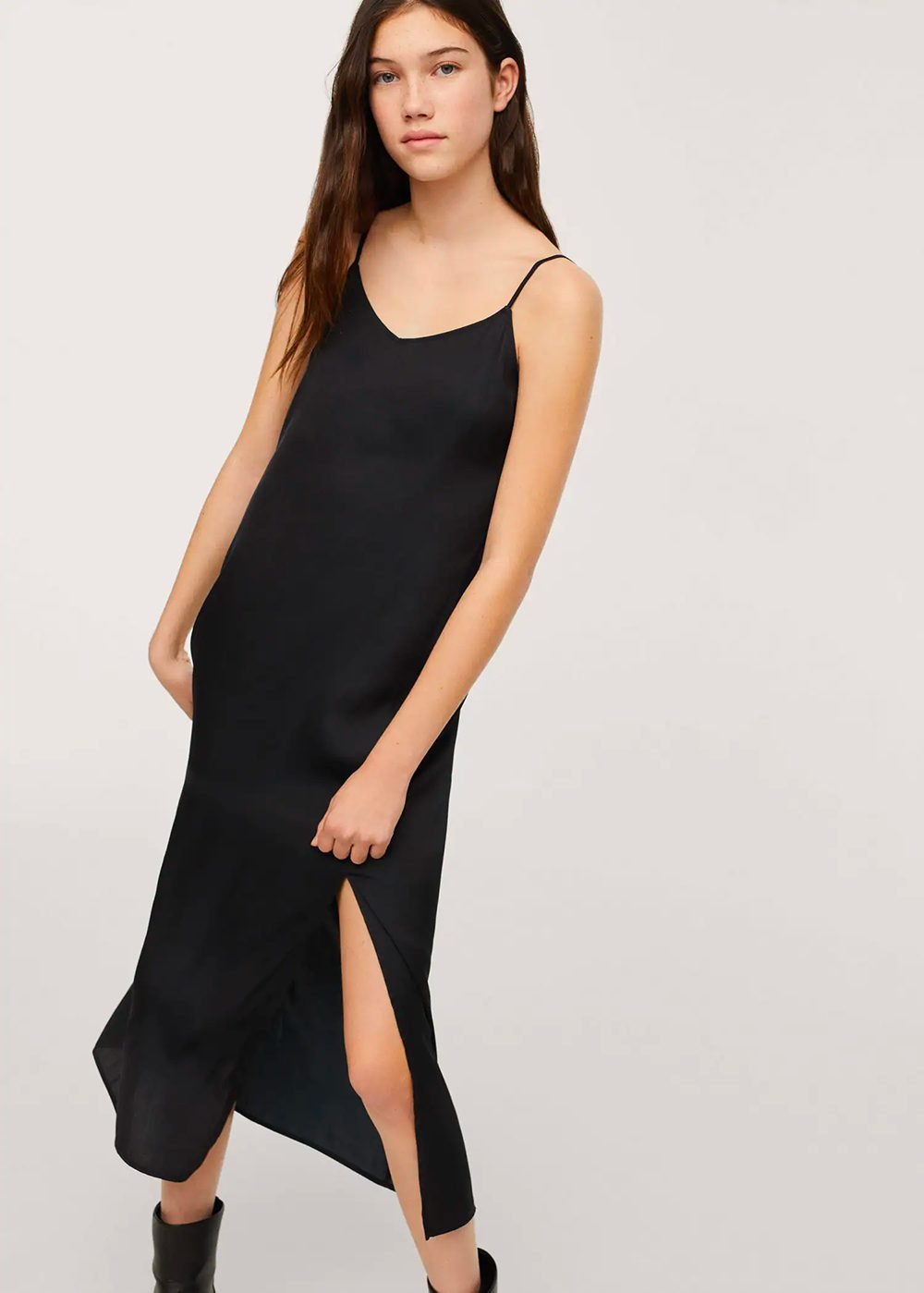 Satin camisole dress - Image 3