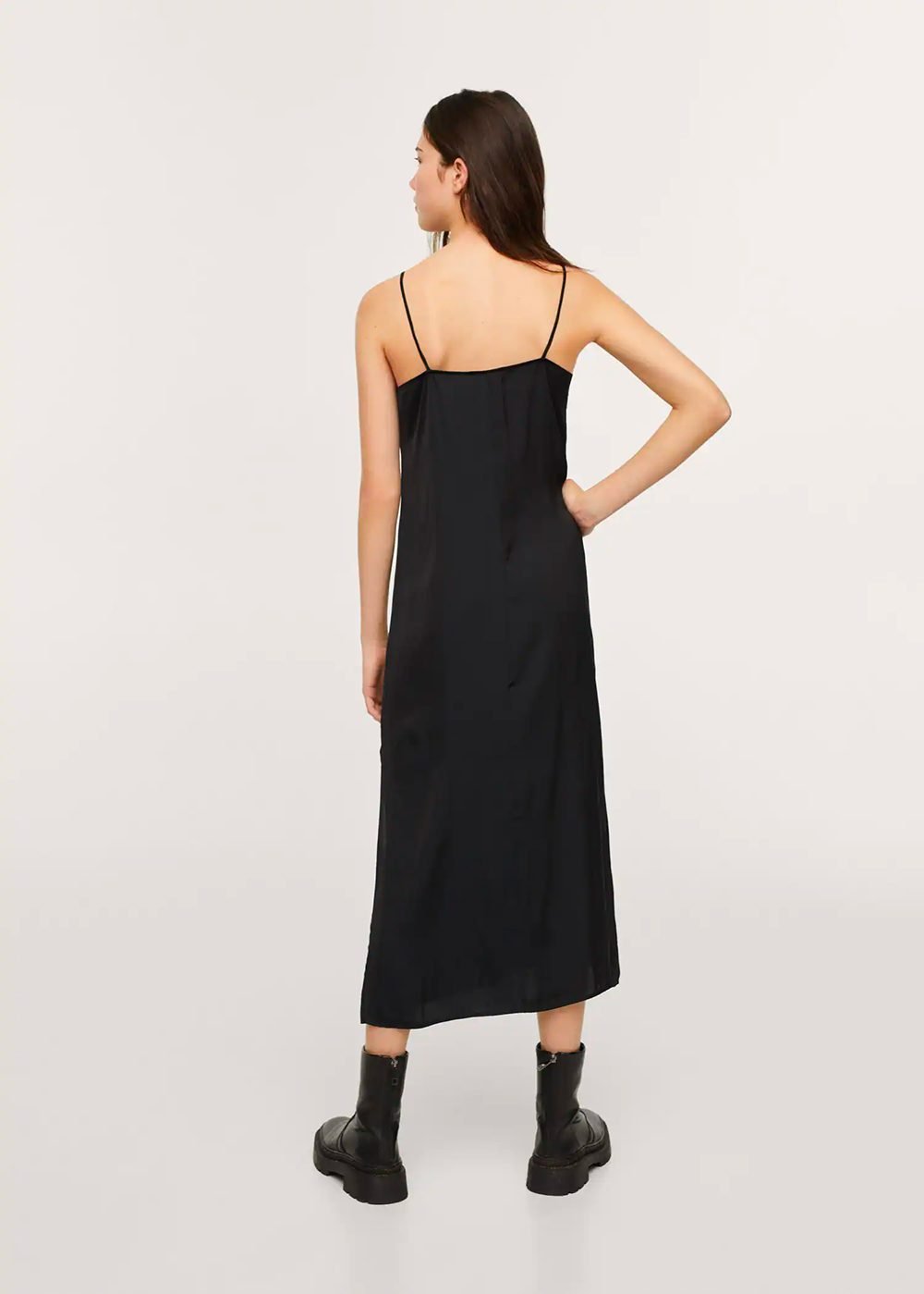 Satin camisole dress - Image 4