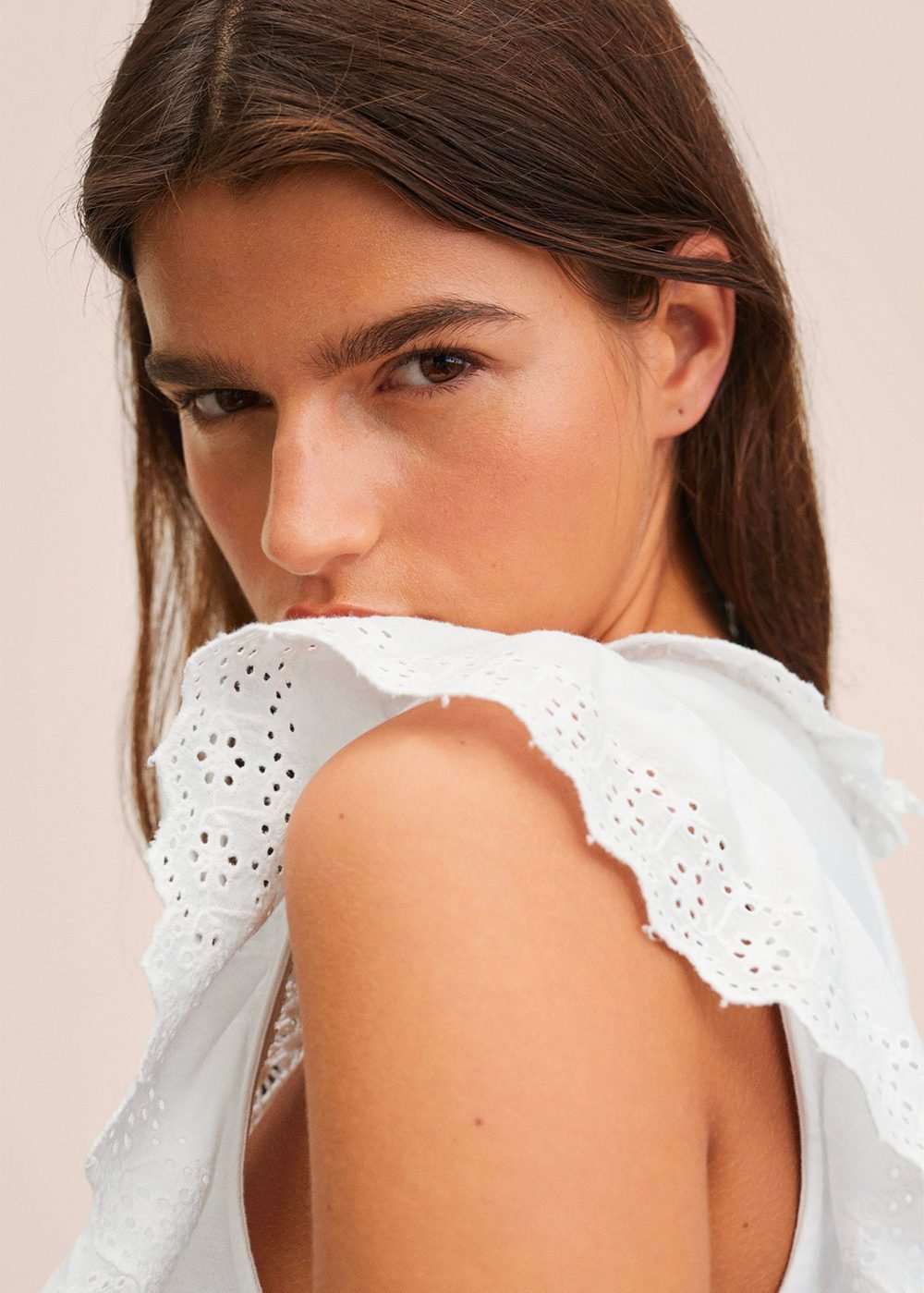 Frills cotton t-shirt - Image 4